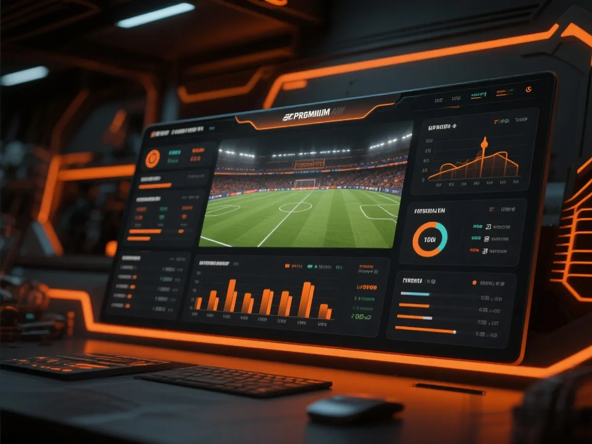 赛事数据分析界面