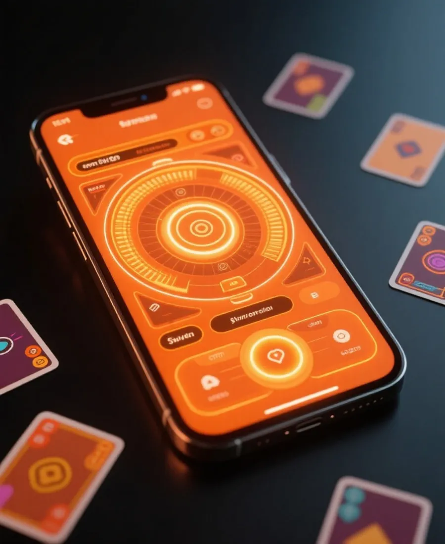 移动端游戏大厅视觉展示